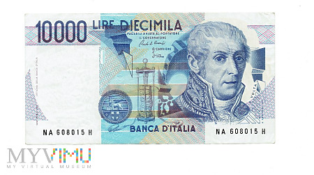 Duże zdjęcie Włochy - 10 tys. Lire, 1984r
