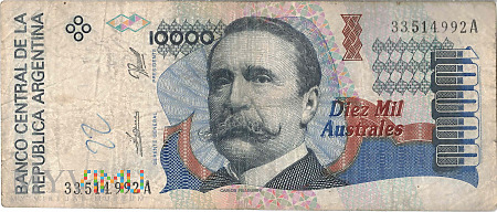Argentyna - 10 000 australi (1989)