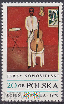 Jerzy Nowosielski - Portret wiolonczelisty