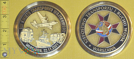 Medal kolejowy - wojskowy VIII Święta Transp. Woj.