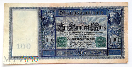 Niemcy 100 marek 1910