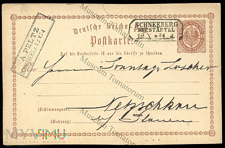 Niemiecka Poczta - 1874