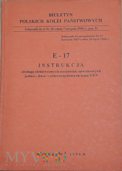 E17-1996 Instrukcja urządzeń suwakowych srk