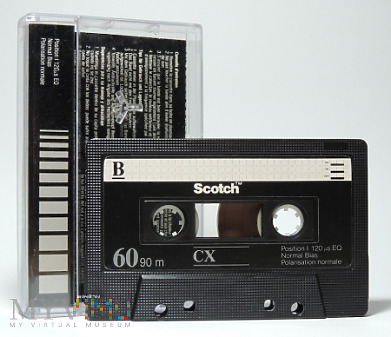 Scotch CX 60 kaseta magnetofonowa