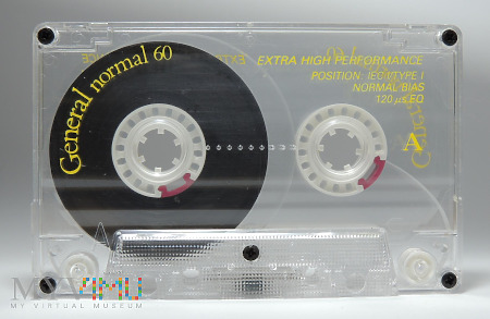 General Magnetics EHF 60 kaseta magnetofonowa