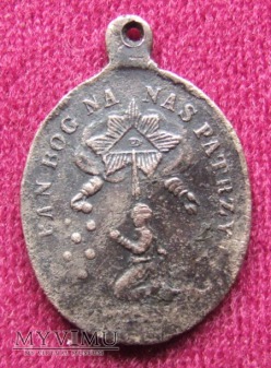 Stary medalik z Częstochowy - ciekawy