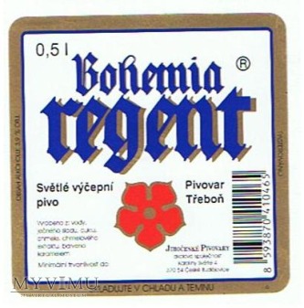 bohemia regent světlé výčepni pivo