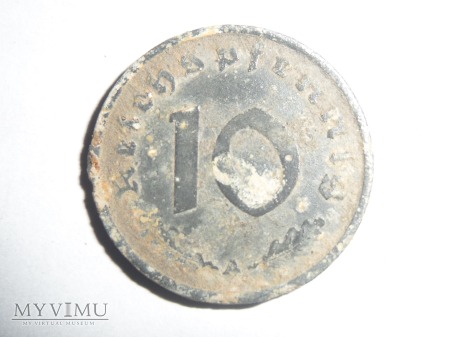 10 pfennig 1940 A