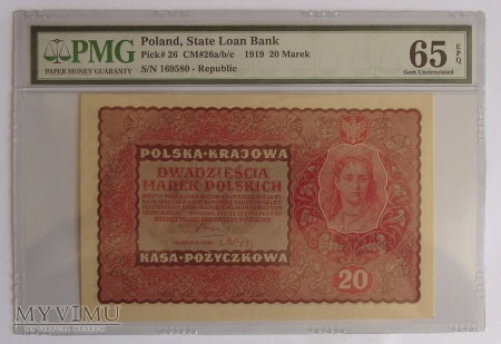20 Marek 1919 r -Polska Krajowa Kasa Pozyczkowa