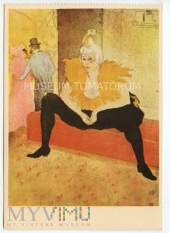 Duże zdjęcie Toulouse-Lautrec - Sitzender Clown - 1965