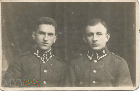 Fotografia żołnierzy 56 Pułku Piechoty Wlkp.