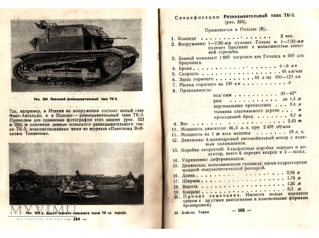Katalog czołgów z 1936 Tom-I