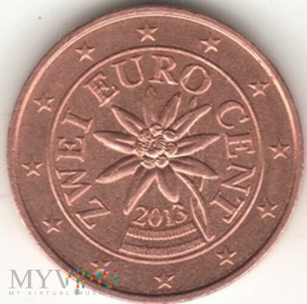 2 EURO CENT 2013