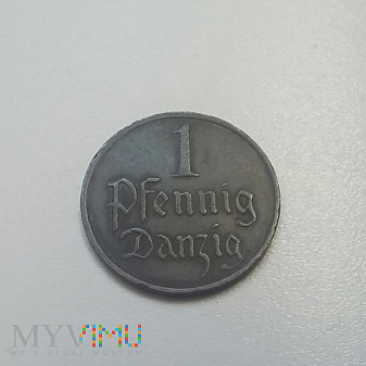 1 fenig Danzig 1930