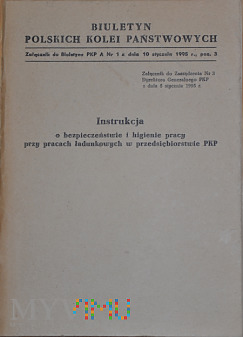 Hx-1995 Instrukcja bhp przy ładowaniu na PKP