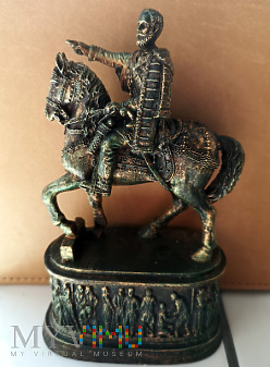 Figurka pomnika konnego z Belgradu