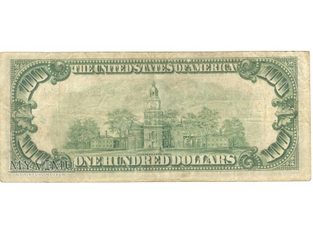 100 USD NATIONAL CURRENCY 1929