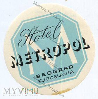 Jugosławia - Belgrad - Hotel Metropol
