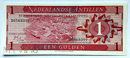 ANTYLE HOLENDERSKIE 1 gulden 1970