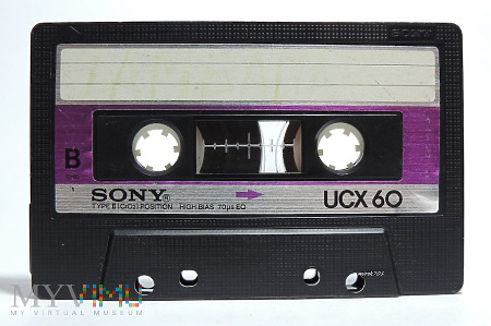 Sony UCX 60 kaseta magnetofonowa