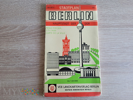 Duże zdjęcie Berlin - plan miasta