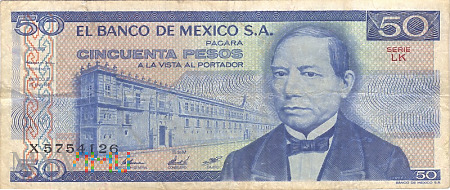 Mexico 50 pesos (50 MXP) 1981