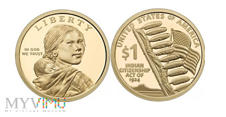 1 DOLAR 2024 - USA