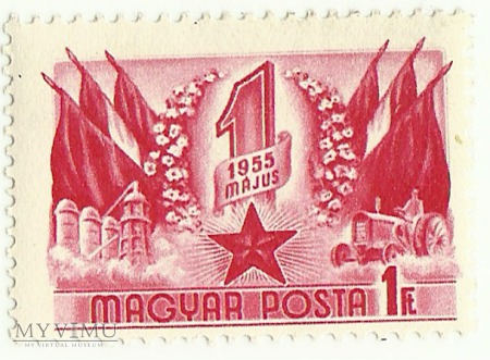 Święto 1 maja - Węgry - 1955 r.