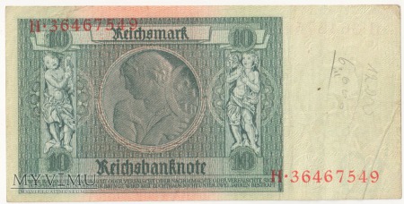 10 Reichsmark 1929 rok