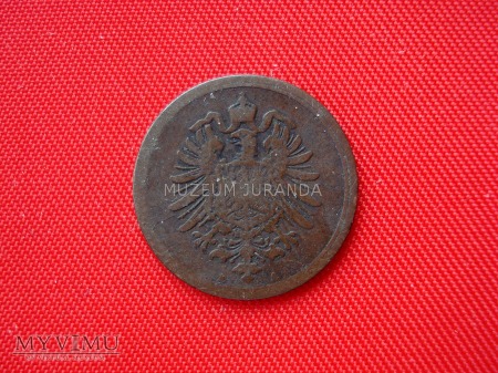 1 pfennig 1874 rok