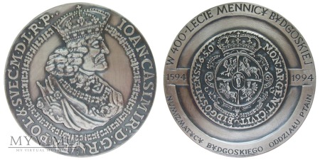 400-lecie Mennicy Bydgoskiej (PTN) medal 1994