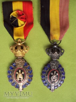 Medal belgijski "Habilete Moralite" 2 klasy