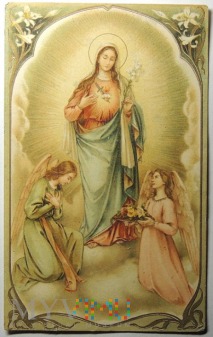 Maryja i aniołowie