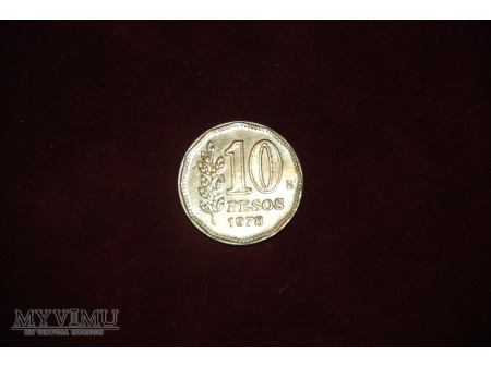 - Argentyna - 10 Pesos - 1978