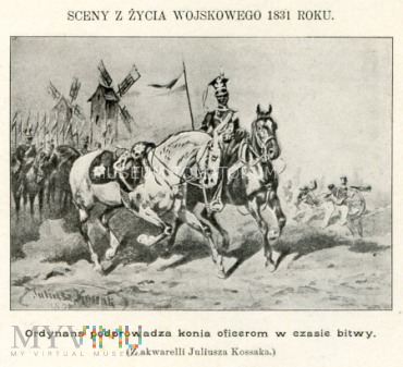Sceny z życia wojskowego 1831 roku - Kossak
