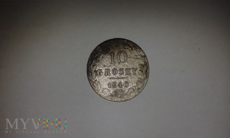 10 Groszy 1840