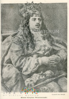 król Michał Korybut Wiśniowiecki - mal. Matejko