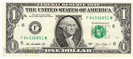 Stany Zjednoczone - 1 dolar (2013)