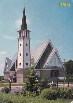 Borki - Kościół parafialny Matki Boskiej Fatimskie