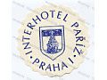 Czechosłowacja - Praha - Hotel 