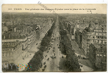 Paryż - Champs-Elysees - I ćw. XX w.
