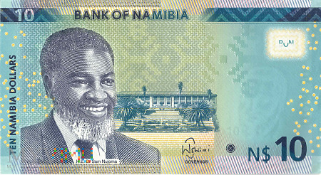 Namibia - 10 dolarów (2015)