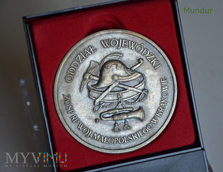 Medal: Oddział Wojewódzki ZOSP RP w Krakowie