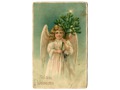 Aniołek Święta Choinka 1910 Anioł Boże Narodzenie