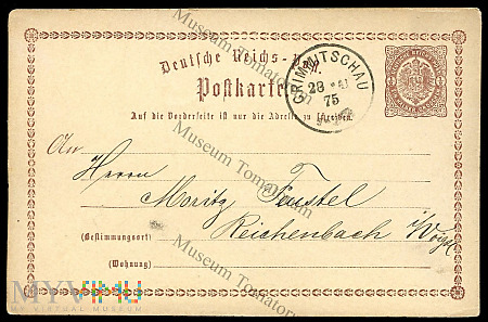 Niemiecka Poczta - 1875