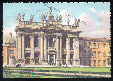 Roma - Bazylika św. Jana na Lateranie - 1967