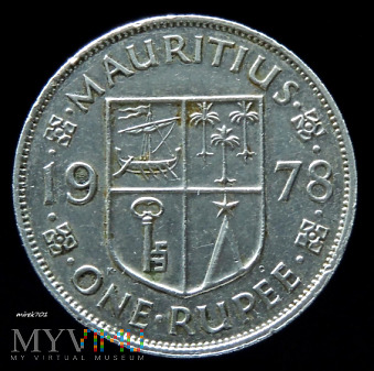 Mauritius 1 rupia 1978