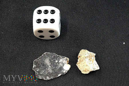 14.ab Bechar 006- 2,22 grama- meteoryt księżycowy