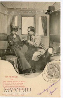 W wagonie - 1902