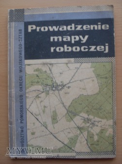 Prowadzenie map roboczych-1971r.